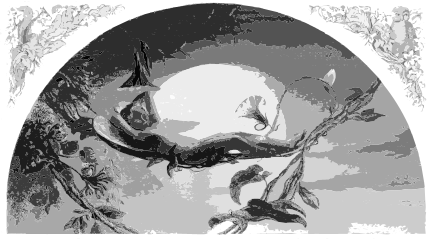 The poem’s companion cartoon